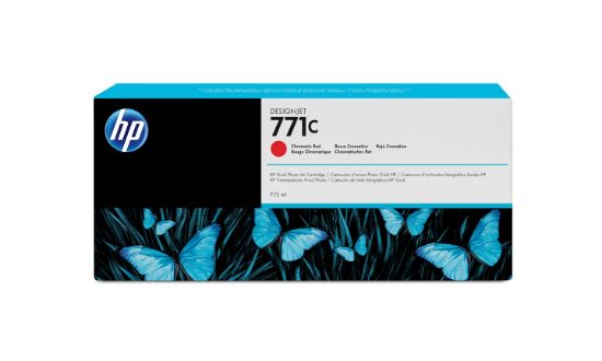 Image de HP 771C cartouche d'encre DesignJet rouge chromatique, 775 ml (B6Y08A)
