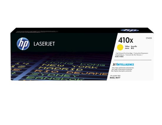 Image de HP 410X toner LaserJet jaune grande capacité authentique (CF412X)