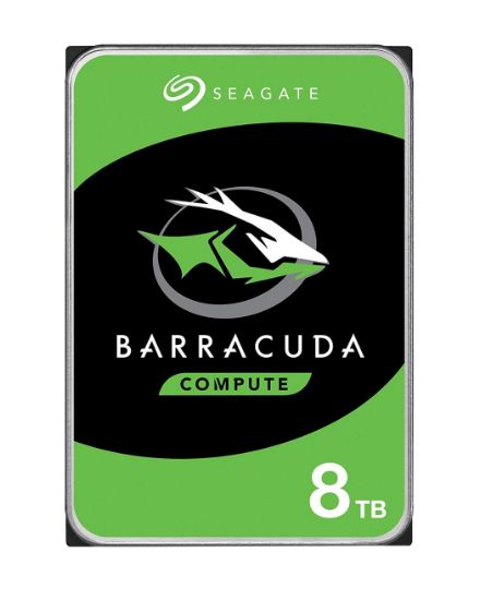 Image de Seagate Barracuda disque dur 3.5" 8000 Go Série ATA III (ST8000DM004)