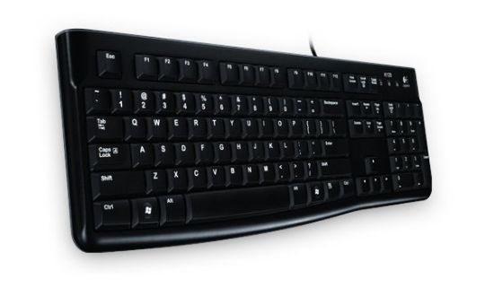 Image de Logitech K120 clavier USB QWERTZ Allemand Noir (920-002489)