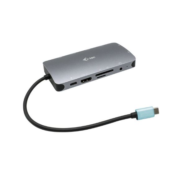Image de i-tec Metal USB-C Nano Dock HDMI/VGA with LAN + Power Delivery 100 W (C31NANODOCKVGAPD)