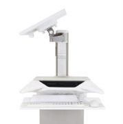 Image de Ergotron CareFit Pro Chariots et supports multimédias - Gris,Blanc (C52-1201-2)