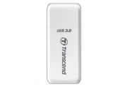 Image de Transcend , RDF5 Card Reader, USB Type-A, USB 3.1 Gen 1, White Lecteur de carte mémoire - Blanc (TS-RDF5W)