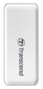 Image de Transcend , RDF5 Card Reader, USB Type-A, USB 3.1 Gen 1, White Lecteur de carte mémoire - Blanc (TS-RDF5W)