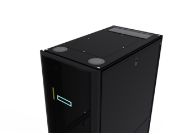 Image de HP E 42U 800mmx1200mm G2 Kitted Advanced Pallet Rack with Side Panels and Baying étagères - Noir (P9K15A)