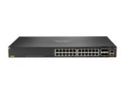 Image de HP E Aruba Networking 6300F 24-port 1GbE Class 4 PoE & 4-port SFP56 Switch - Gris (JL666A#ABB)