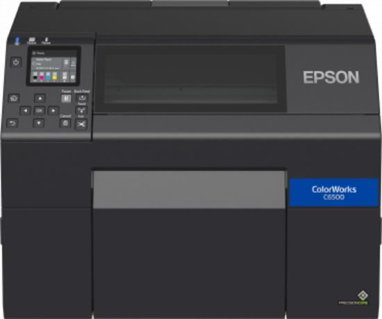 Image de Epson ColorWorks CW-C6500AE imprimante pour étiquettes Jet d'encre Couleur 1200 x 1200 DPI Avec fil (C31CH77102)