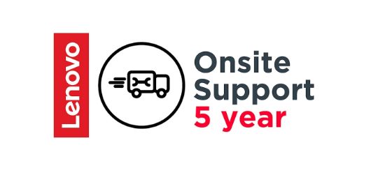 Image de Lenovo 5 Year Onsite Support (Add-On) (5WS0L20569)