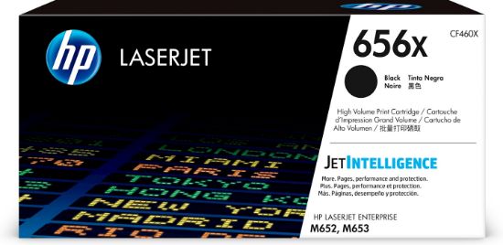 Image de HP 656X Toner noir LaserJet authentique grande capacité (CF460X)