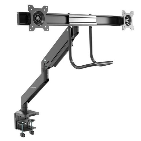 Image de StarTech.com Double bras pour écrans PC - Double affichage - Réglage de hauteur synchronisé - Pour moniteurs VESA de 43 cm à 81 cm (ARMSLMBARDUO)