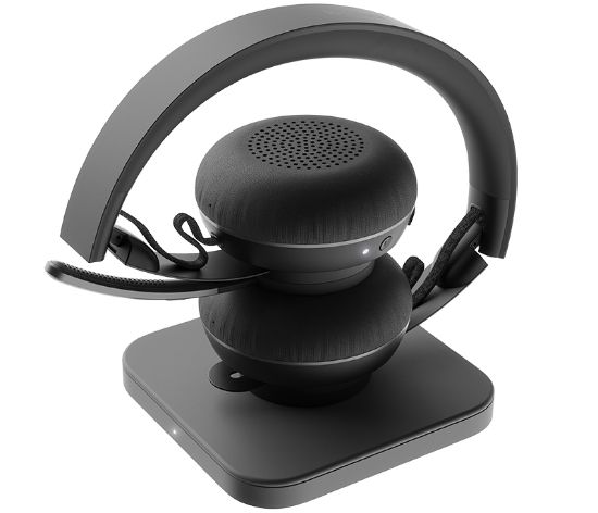 Image de Logitech Zone Casque Sans fil Arceau Bureau/Centre d'appels Bluetooth Graphite (981-000854)