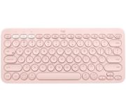 Image de Logitech K380 Multi-Device clavier Universel Bluetooth QWERTY Anglais, Italien Rose (920-009867)