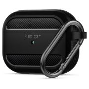 Image de Spigen Apple AirPods Pro Case Rugged Armor Casque / oreillette accessoires - Noir (ASD00540)