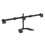 Image de StarTech.com Support de bureau articulé pour trois écrans en acier robuste et aluminium (ARMBARTRIO2)