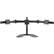 Image de StarTech.com Support de bureau articulé pour trois écrans en acier robuste et aluminium (ARMBARTRIO2)