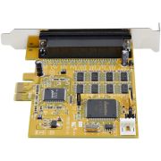 Image de StarTech.com Carte PCI Express à 8 Ports Série RS232 - Adaptateur PCIe Série avec UART 16C1050 - Carte Contrôleur Multiport Série DB9 - Protection de Surcharge 15kV - Win & Lin ... (PEX8S1050)