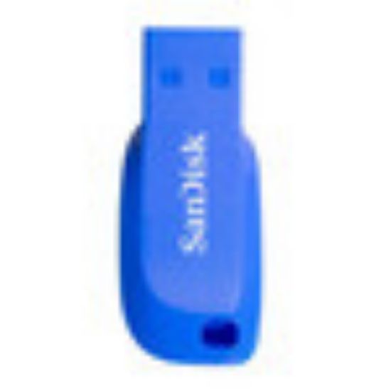 Image de SanDisk Cruzer Blade 16GB Clé USB - Bleu (SDCZ50C-016G-B35BE)