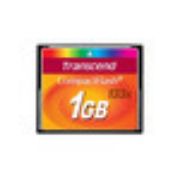 Image de Transcend 1 GB CF 133x Mémoire flash - Noir (TS1GCF133)
