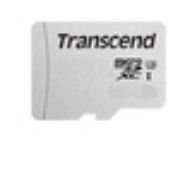 Image de Transcend microSDXC 16GB, C10, UHS-I Mémoire flash - Argent (TS16GUSD300S)