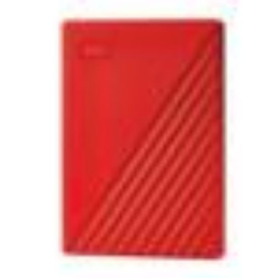 Image de Western Digital My Passport Disque dur externe - Rouge (WDBYVG0020BRD-WESN)