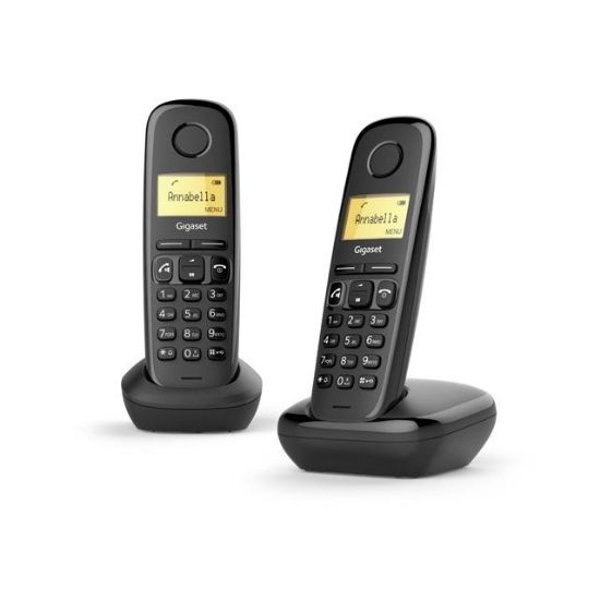 Image de Gigaset A270 Duo Téléphone - Noir (L36852-H2812-M201)