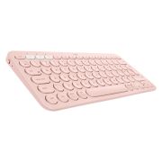 Image de Logitech K380 Multi-Device clavier Universel Bluetooth QWERTY Anglais, Italien Rose (920-009867)