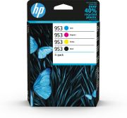 Image de HP 953 4 pièce(s) Original Rendement standard Noir, Cyan, Magenta, Jaune (6ZC69AE)