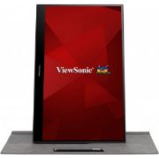 Image de Viewsonic écran plat de PC 39,6 cm (15.6") 1920 x 1080 pixels Full HD LED Écran tactile Multi-utilisateur Noir, Argent (TD1655)
