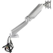 Image de StarTech.com Double bras pour écrans PC - Double affichage - Avec 2x USB passthrough et 3,5 mm audio - Pour moniteurs VESA de 38 cm à 81 cm (ARMSLIMDUOS)