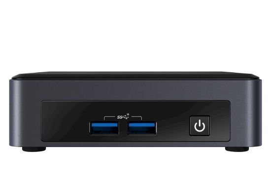Image de Intel NUC barebone PC/ poste de travail UCFF Noir BGA 15 ... (BKNUC8V5PNK)