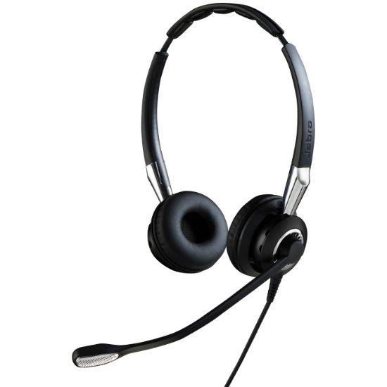 Image de Jabra écouteur/casque Avec fil Arceau Bureau/Centre d'appels Bluetooth Noir, Argent (2489-825-209)