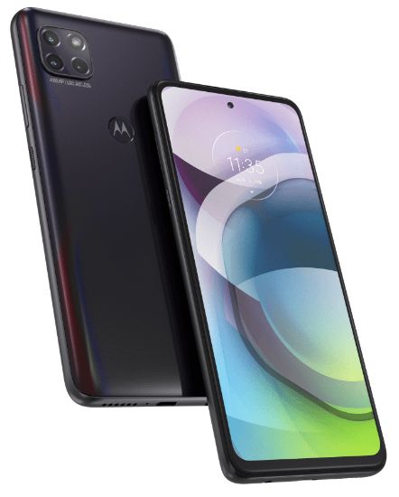 Image de Motorola Moto G 5G 17 cm (6.7") Android 10.0 USB Type-C 4 ... (PALM0019SE)
