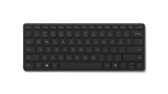 Image de Microsoft Designer Compact Keyboard clavier Bluetooth AZERT ... (21Y-00013)