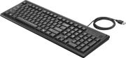 Image de HP 100 clavier USB QWERTY Anglais Noir (2UN30AA#ABB)