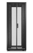 Image de APC Baie EasyRack 800mm/42U/1000mm avec toit, panneau latéral, roulettes, noir (ER8202)