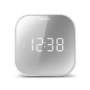 Image de Philips réveille-matin Réveil numérique Blanc (TAR4406/12)