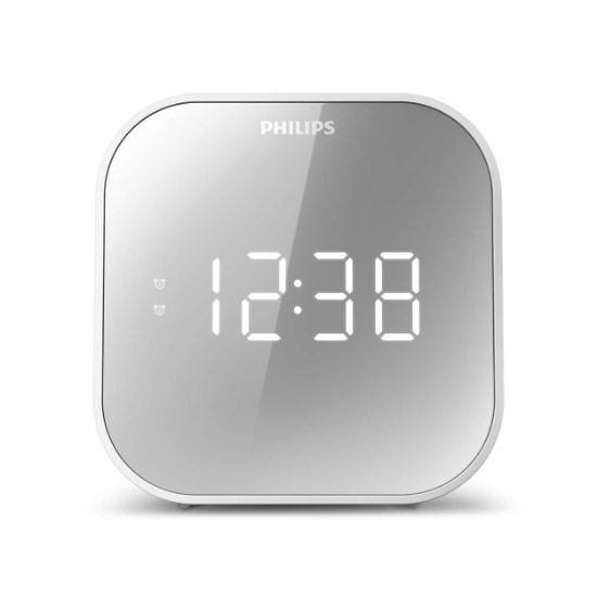 Image de Philips réveille-matin Réveil numérique Blanc (TAR4406/12)