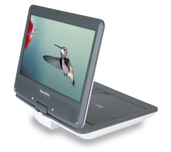 Image de Salora Lecteur DVD/Blu-Ray portable Lecteur DVD portable 2 ... (DVP1038SW)