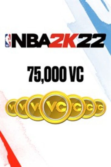 Image de Microsoft NBA 2K22: 75,000 VC (7F6-00423)