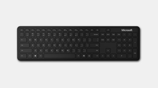Image de Microsoft Bluetooth Keyboard clavier QWERTZ Allemand Noir (QSZ-00006)