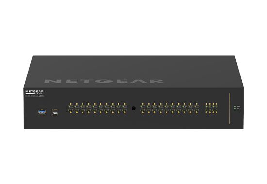 Image de NETGEAR M4250-40G8XF-PoE++ Géré L2/L3 Gigabit Ethernet (10/100/1000) Connexion Ethernet, supportant l'alimentation via ce port (PoE) 2U Noir (GSM4248UX-100EUS)