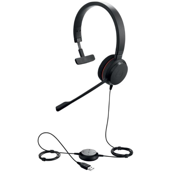 Image de Jabra Evolve 20 UC Mono Casque Avec fil Arceau Bureau/Ce ... (4993-829-209)