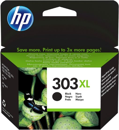 Image de HP Cartouche d’encre noir 303XL grande capacité authentique (T6N04AE)