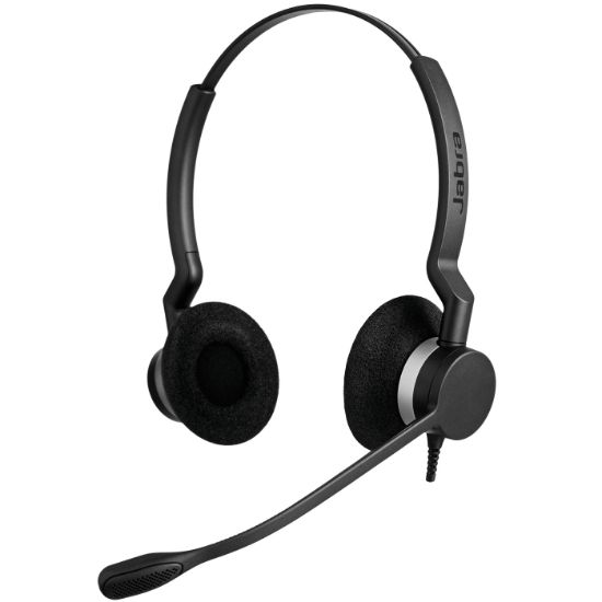 Image de Jabra Biz 2300 Casque Avec fil Arceau Bureau/Centre d'appels Bluetooth Noir (2389-820-109)