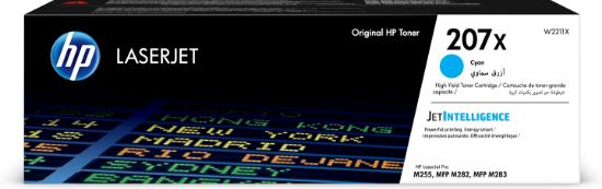 Image de HP Toner cyan LaserJet 207X authentique grande capacité (W2211X)