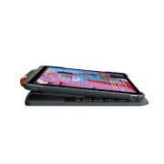 Image de Logitech Slim Folio QWERTY Anglais britannique Bluetooth Graphite (920-009480)