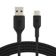 Image de Belkin câble USB 1 m USB A USB C Noir (CAB002BT1MBK)
