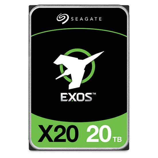 Image de Seagate Enterprise Exos X20 disque dur 20 To 7200 tr/min 3.5" SAS (ST20000NM002D)