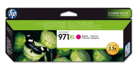 Image de HP 971XL cartouche d'encre magenta grande capacité authentique (CN627AE)