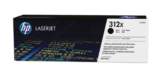 Image de HP Cartouche 312X toner Noir LaserJet à rendement élevé (CF380X)